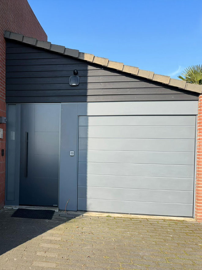 H&ouml;rmann voordeur bij klant